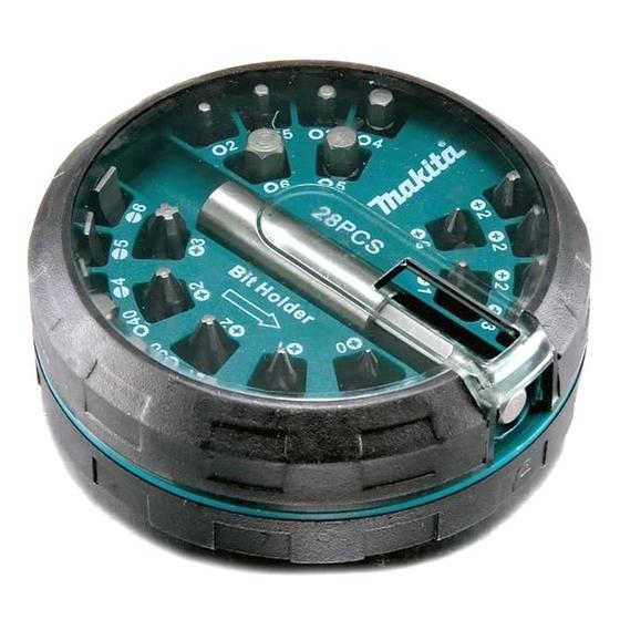 Imagem de Conjunto de Bits e Adaptador com 28 Peças B-28911 - Makita