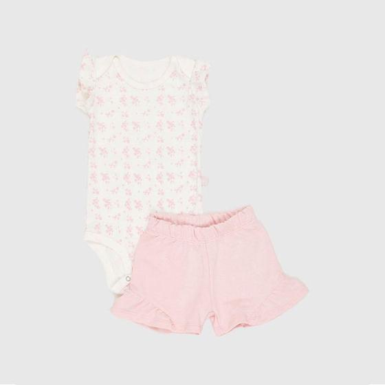 Imagem de Conjunto de Body Regata Com Short Babadinho Rosa Baby Gut