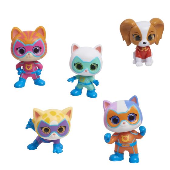 Imagem de Conjunto de bonecos Just Play Disney Junior SuperKitties Hero Squad