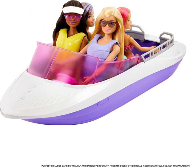 Imagem de Conjunto de Brincadeira Poder Sereia Barbie c/ 2 bonecas e Floati 18"