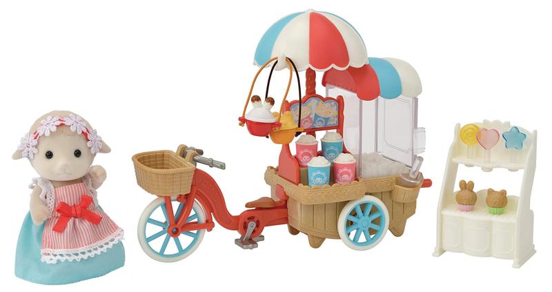 Imagem de Conjunto de Brinquedos Calico Critters - Dollhouse Popcorn Trike com Boneco