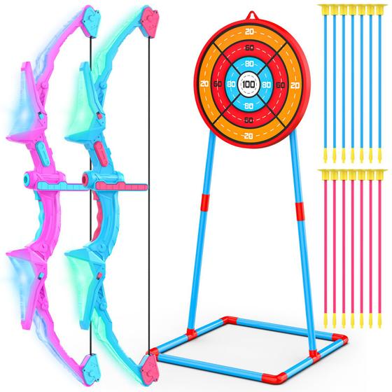 Imagem de Conjunto de brinquedos de arco e flecha para crianças Light 