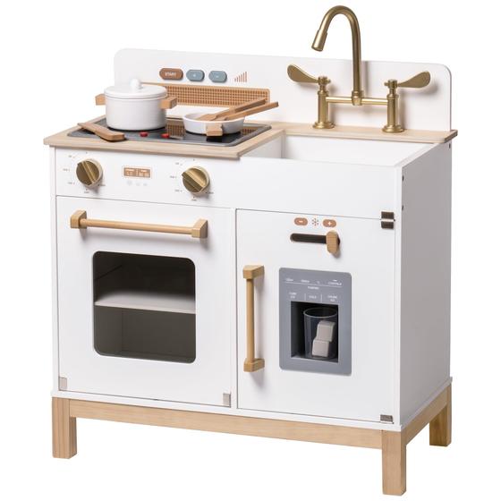 Imagem de Conjunto de brinquedos Play Kitchen ROBOTIME com luzes e sons para crianças a partir de 3 anos