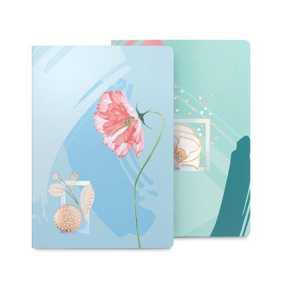 Imagem de Conjunto de Caderno Costurado A5 ótima La Bella Colorido