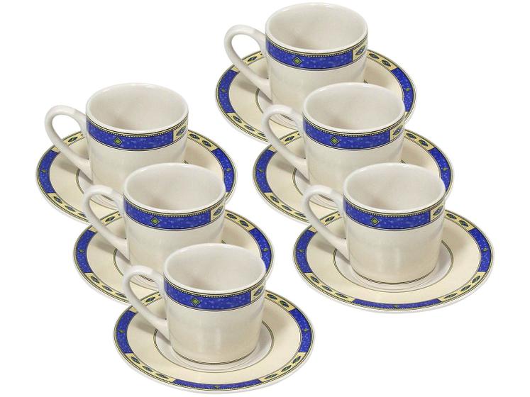 Imagem de Conjunto de Café Porcelana 6 Peças