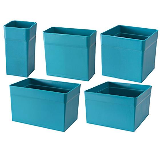 Imagem de Conjunto de caixa interna com 5 organizador Makita 191X92-5