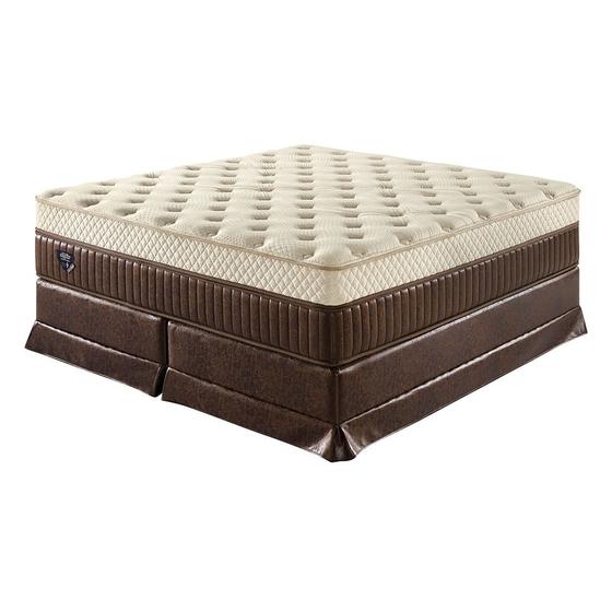Imagem de Conjunto de Cama Box e Colchão com Molas Ensacadas Eco Sensitive
