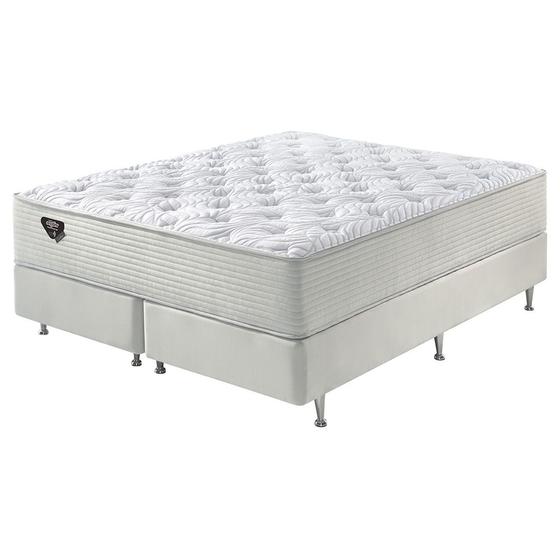 Imagem de Conjunto de Cama Box e Colchão com Molas Superlastic Excellence