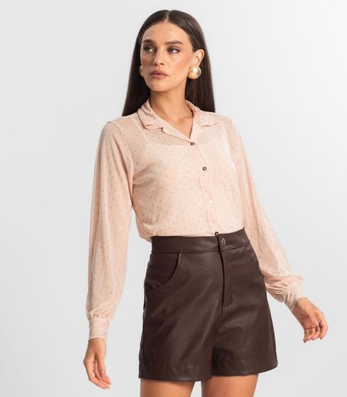 Imagem de Conjunto De Camisa Tule Com Top Endless Rosa