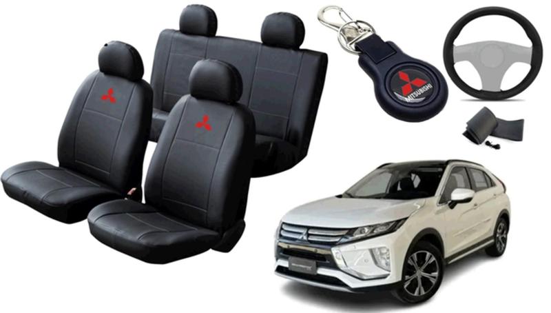 Imagem de Conjunto de Capa ASX 2017 a 2024 + Chaveiro + Capa de Volante: Proteção e Conforto em Um Só Produto
