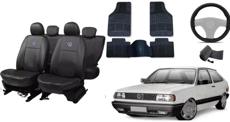 Imagem de Conjunto de Capas Gol 86-96 com Acabamento Premium + Tapete