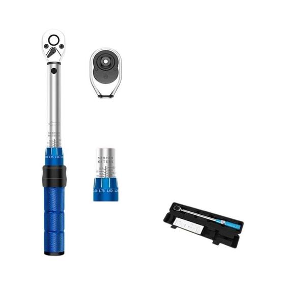 Imagem de Conjunto de Chave de Torque de Precisão 1/4" - Escala Dupla (2-24 Nm) para Reparo