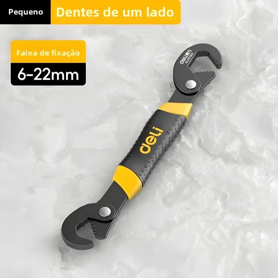 Imagem de Conjunto De Chave Portátil Ajustável Multifuncional De Aço De Alto Carbono Chave De Catraca