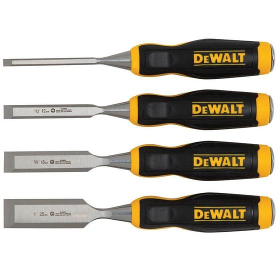 Imagem de Conjunto de cinzéis de madeira DEWALT DWHT16063 4 peças