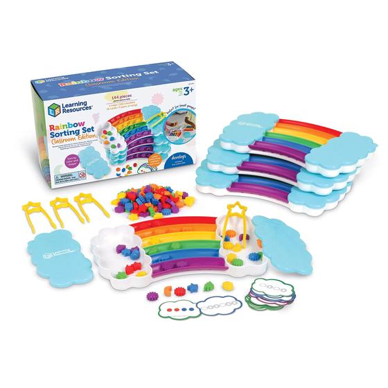 Imagem de Conjunto de classificação Learning Resources Rainbow 144 peças +3 anos