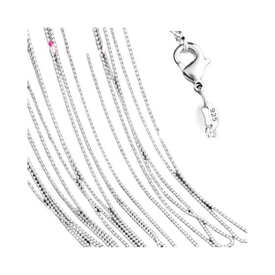 Imagem de Conjunto de Colar de Prata 925 - 5 Peças com Pingente Colorido