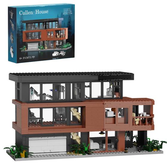 Imagem de Conjunto de Construção Cullen House - Compatível com Lego