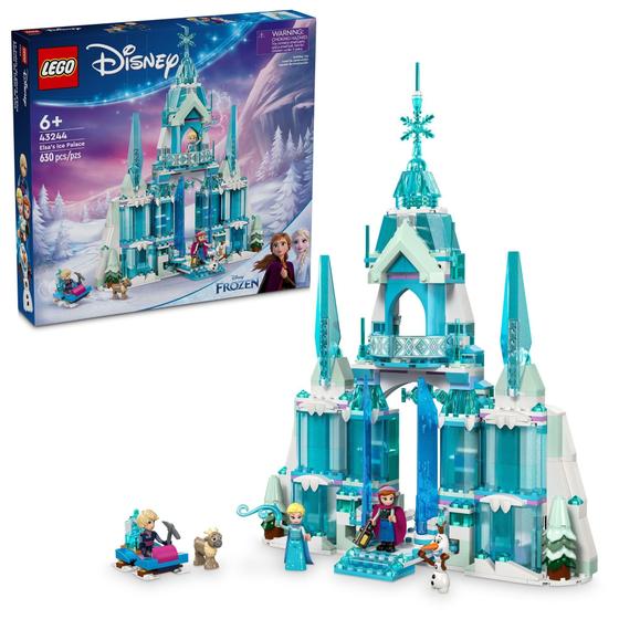 Imagem de Conjunto de construção LEGO Disney Frozen Elsa's Ice Palace 43244