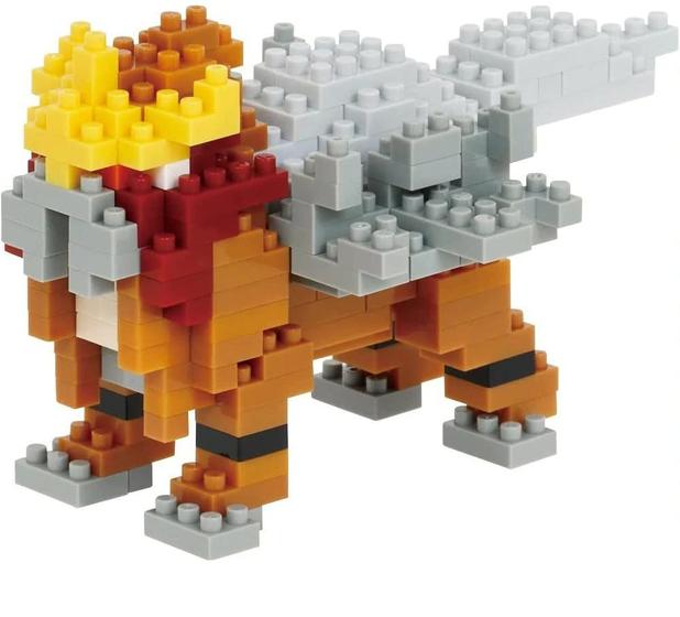 Imagem de Conjunto de construção Nanoblock Pokémon Series Entei 240 peças