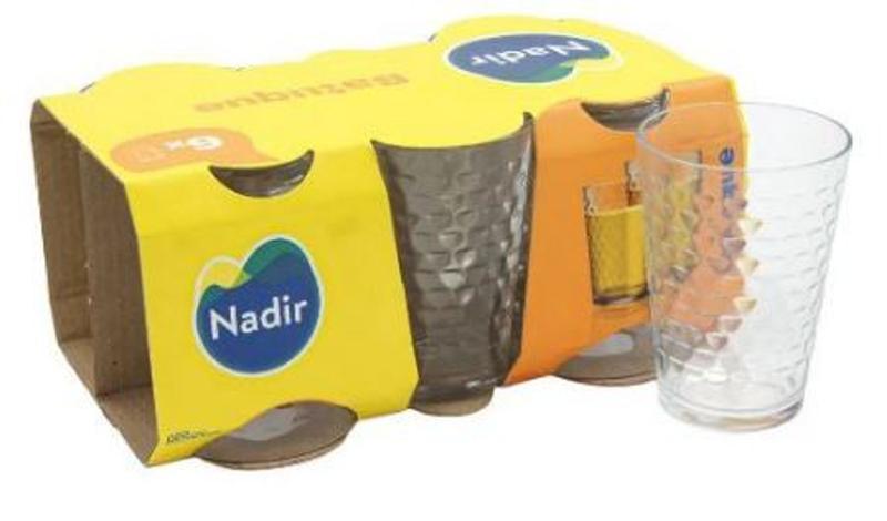 Imagem de Conjunto de Copos 265ml Batuque 6 Peças - Nadir