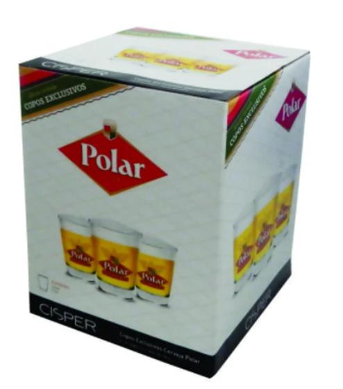 Imagem de Conjunto de copos polar 8 peças 215 ml  - Cisper