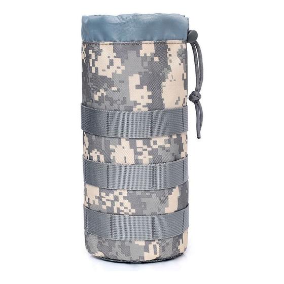 Imagem de Conjunto de copos tácticos portáteis de camuflagem ao ar livre com bolsa