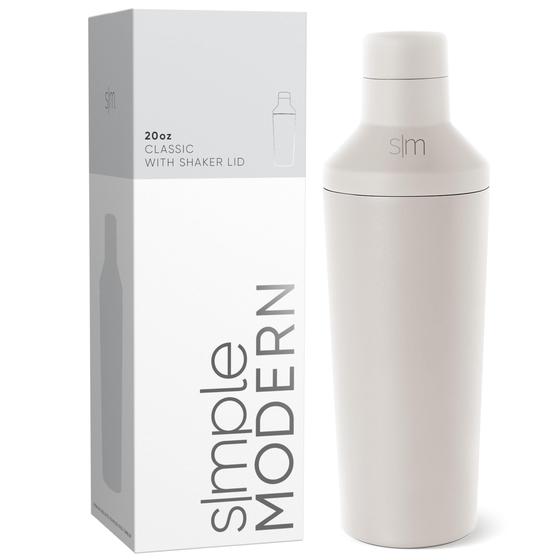 Imagem de Conjunto de coqueteleiras Simple Modern Boston 600 ml em aço inoxidável