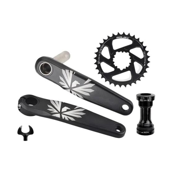 Imagem de Conjunto de Coroas para Bicicleta de Montanha - 170mm/175mm - 3 Parafusos (30T-38T)