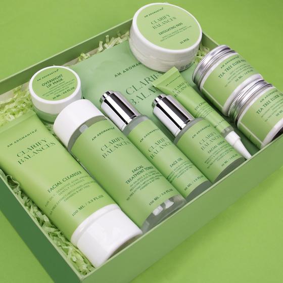 Imagem de Conjunto de cuidados com a pele AM AROMANTRA Tea Tree & Witch Hazel com HA 10 unidades