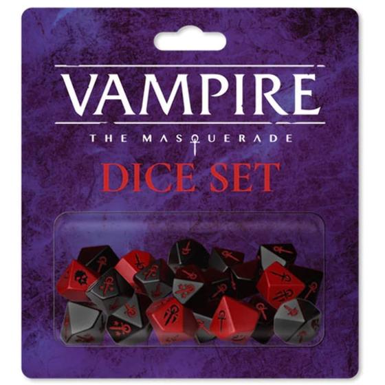 Imagem de Conjunto de Dados Vampire The Masquerade 5ª Edição - Renegade Game Studios