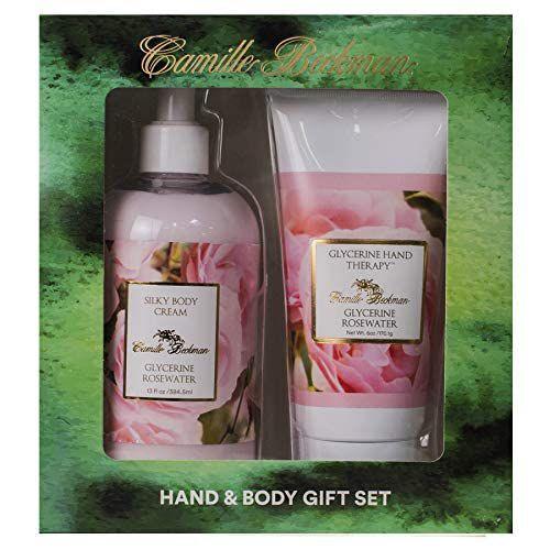 Imagem de Conjunto de duetos para mãos e corpo Camille Beckman Silky Body Cream