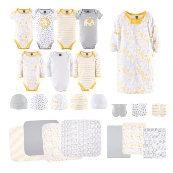 Imagem de Conjunto de enxoval para bebês The Peanutshell, 23 peças de 0 a 3 meses
