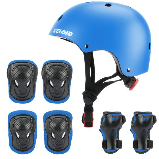 Imagem de Conjunto de equipamentos de proteção CELOID Kids Helmet Pad Set 8-14 anos