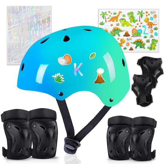 Imagem de Conjunto de equipamentos de proteção Unicorn Catcher Kids Helmet 3-8 anos