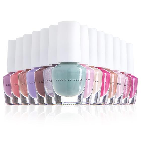 Imagem de Conjunto de Esmaltes B.C Beauty Concepts Sage Floral Box - 14 Cores (3,5ml cada)