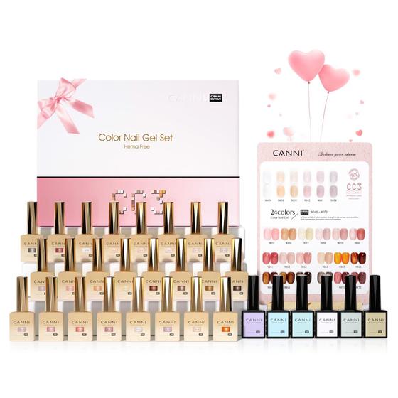 Imagem de Conjunto de Esmaltes em Gel CANNI CC3 - 30 Unidades com 12ml Cada