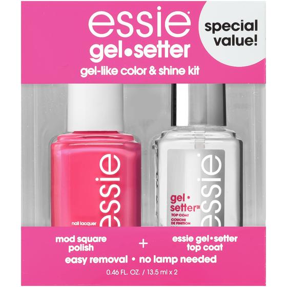 Imagem de Conjunto de Esmaltes Jessie Gel Setter - Longwear & Shine - Formato Quadrado