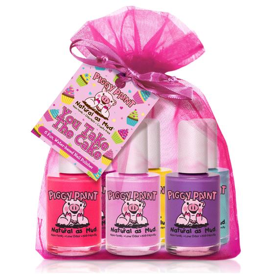 Imagem de Conjunto de esmaltes Piggy Paint You Take the Cake 6x15ml