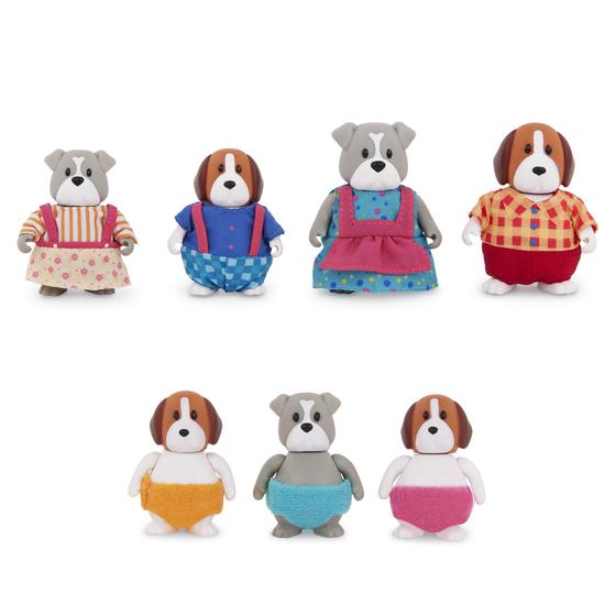 Imagem de Conjunto de estatuetas Li'l Woodzeez Dog Family Digglesby 3+ Years