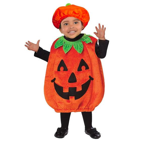 Imagem de Conjunto de fantasias BiGotters Halloween Pumpkin para bebês/crianças pequenas