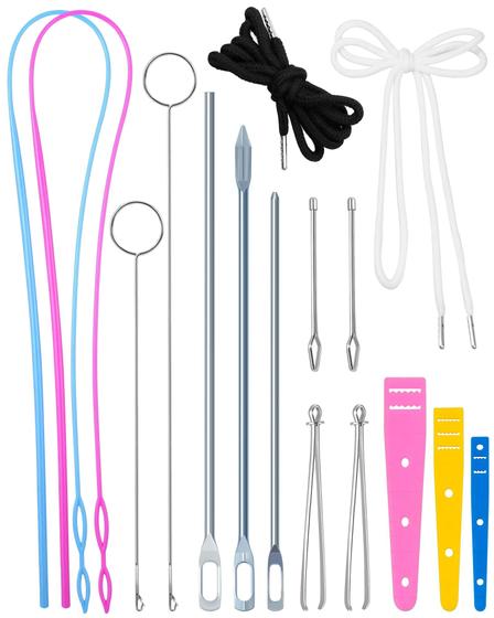 Imagem de Conjunto de Ferramentas FIVEIZERO para Passar Cordão em Moletom e Jaqueta