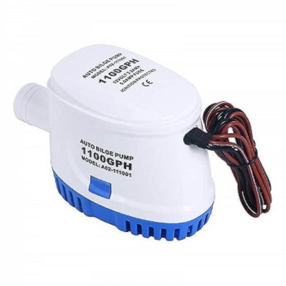 Imagem de Conjunto de Ferramentas Manuais com Bomba Submersível Automática para Esgoto de Barco - 1100 GPH