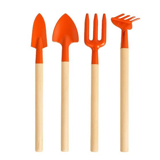 Conjunto de Ferramentas Para Jardinagem e Horta Com 4 Peças - Western Imagem de Conjunto de Ferramentas Para Jardinagem e Horta Com 4 Peças