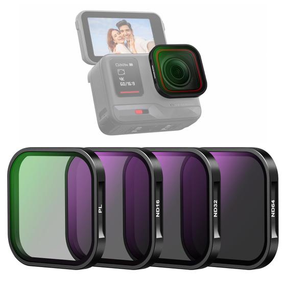 Imagem de Conjunto de filtros NEEWER ND e CPL compatível com Insta360 Ace Pro