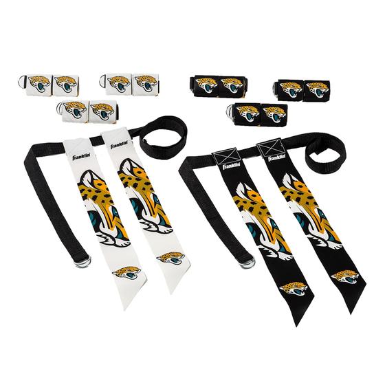 Imagem de Conjunto de futebol com bandeira Franklin Sports NFL Jacksonville Jaguars