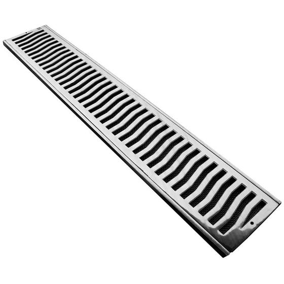 Conjunto de Grelha E Porta Grelha Pesado com Parafusos 20x100cm Menor preço em Conjunto de Grelha E Porta Grelha Pesado com Parafusos 20x100cm