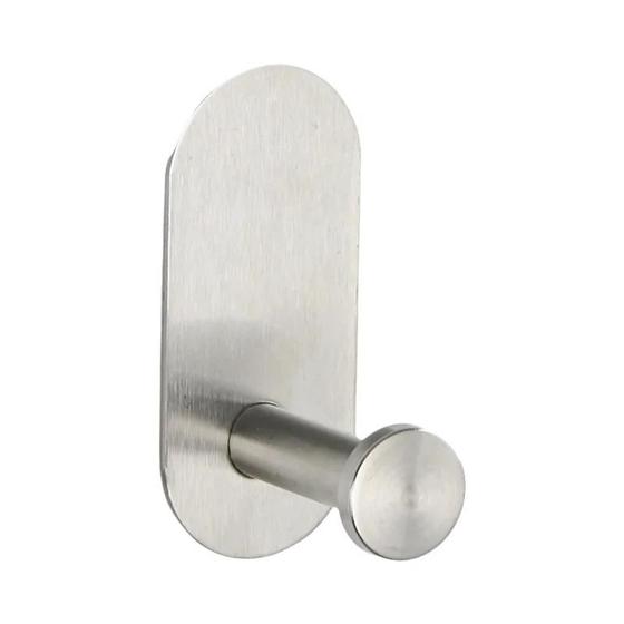 Imagem de Conjunto De Hardware De Banheiro De Aço Inoxidável Autoadesivo Sem Broca Suporte De Barra De Toalha