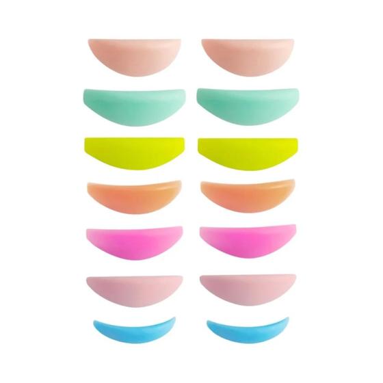 Imagem de Conjunto De Hastes De Silicone Para Permanente De Cílios, Conjunto De 7 Acessórios Para Maquiagem,