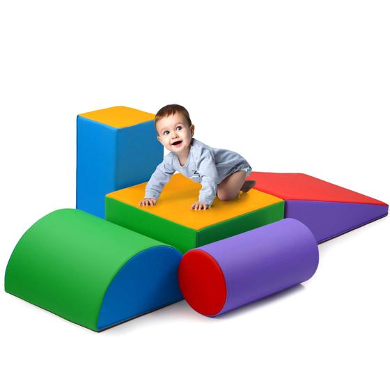 Imagem de Conjunto de jogos Climb and Crawl Activity Play22 Soft Zone de 5 peças