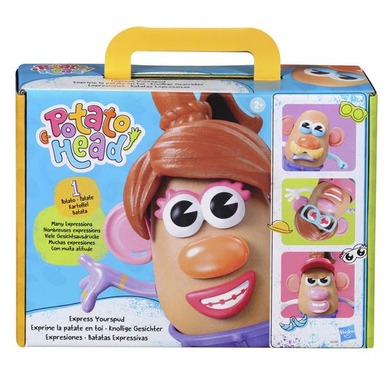 Imagem de Conjunto de jogos Mr. Potato Head Express Yourspud com 1 corpo e 32 unidades